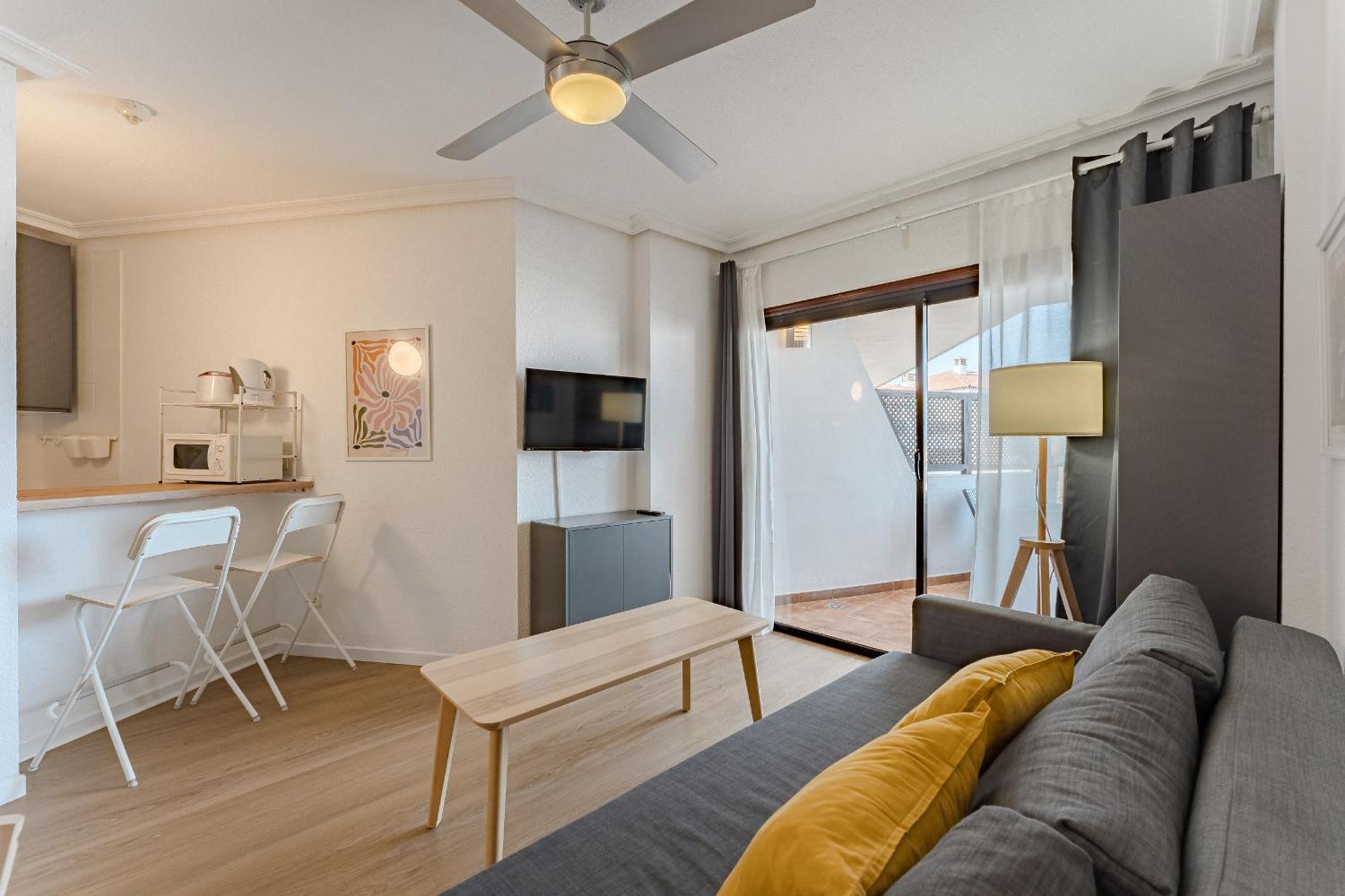 Apartamento Con Piscina Golf Del Sur San Miguel de Abona Bagian luar foto